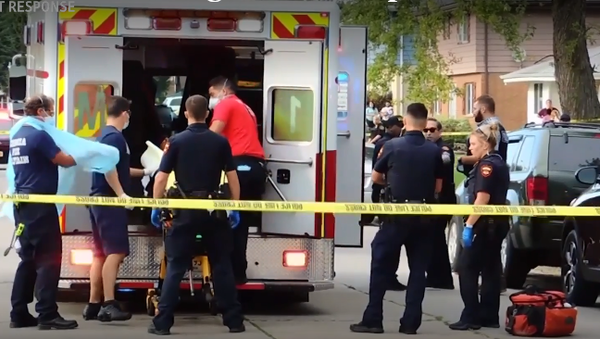 사건직후 병원으로 이송되는 블레이크