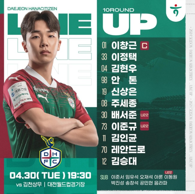 사진=대전하나시티즌