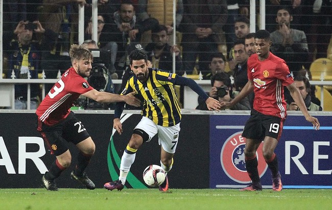 2016년 11월4일 이스탄불에서 열렸던 페네르바체와 맨유와의  UEFA Europa League Group A 경기 장면