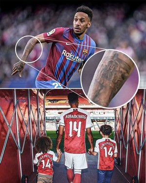 If Aubameyang goes to Chelsea... 'What about Arsenal's number 14 tattoo ...